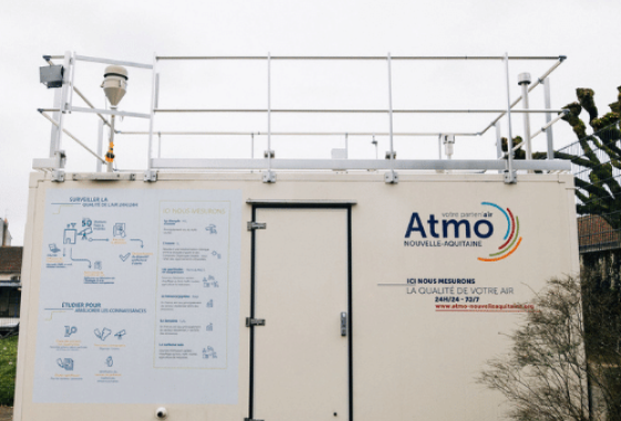 Station de mesure de la qualité de l'air