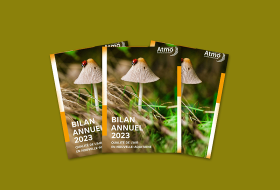 Bilan annuel de la qualité de l'air 2023 en Nouvelle-Aquitaine