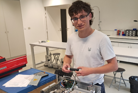 Arnaud Sanchez, technicien de la qualité de l'air