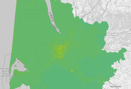 Atmo Nouvelle-Aquitaine publie les nouvelles cartes de la qualité de l’air 2024