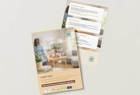 Flyer Isopt'air - recrutement Agglo de Strasbourg