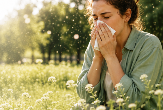 Pollen et pollution de l'air 