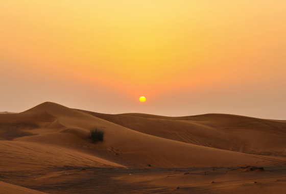 Poussières du Sahara
