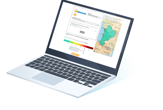 Atlas interactif qualité de l'air en Nouvelle-Aquitaine