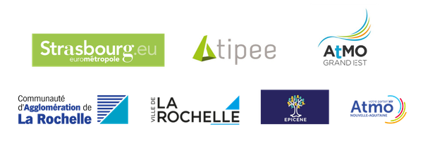 Partenaires du projet de recherche ISOPT'AIR