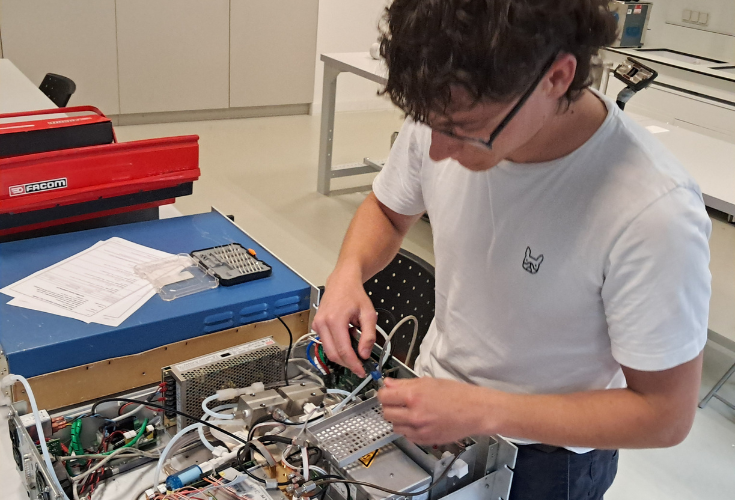 Arnaud Sanchez, technicien de la qualité de l'air