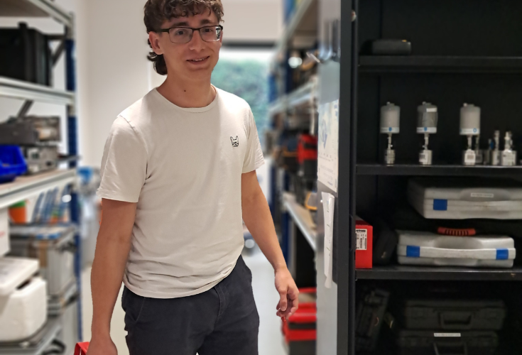 Arnaud Sanchez, technicien de la qualité de l'air