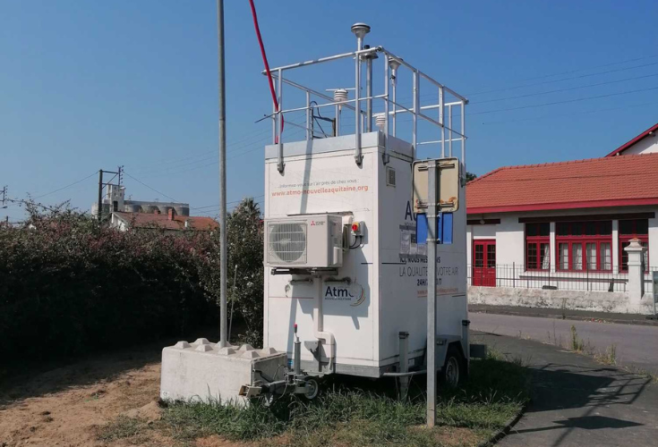 Moyens mobiles - station provisoire