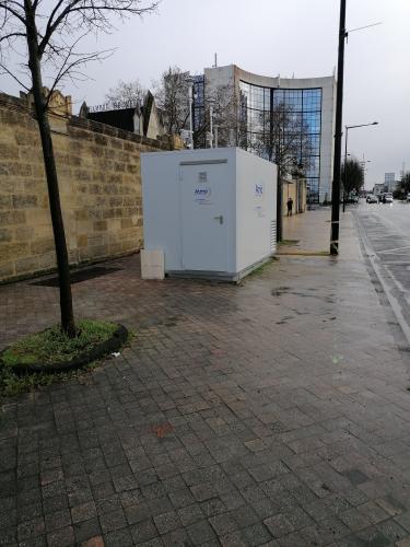 Station de mesure de la qualité de l'air de  Bordeaux - Boulevard Gautier