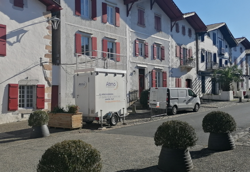 Campagne de mesure de la qualité de l'air à Ainhoa