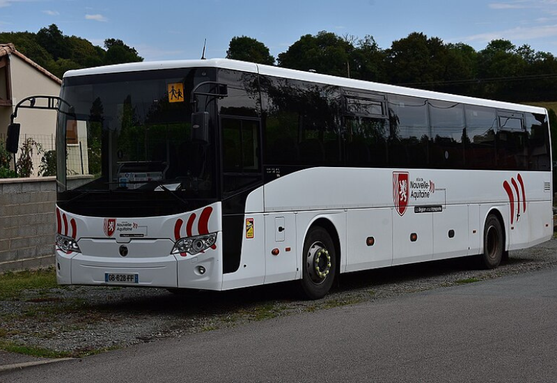 Car de la région Nouvelle-Aquitaine