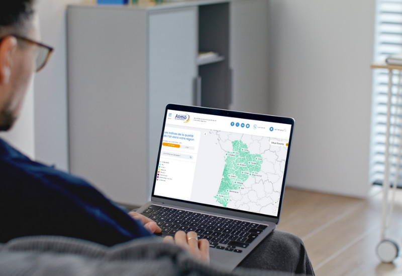 Les indices Atmo sur www.atmo-nouvelleaquitaine.org 