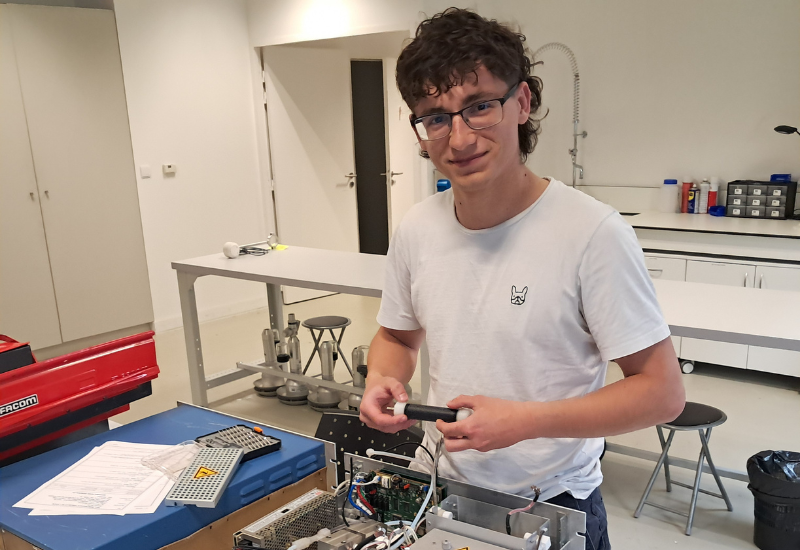 Arnaud Sanchez, technicien de la qualité de l'air