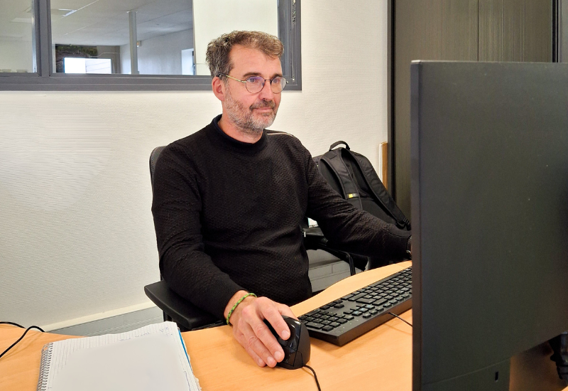 Régis Piet, responsable du service SI 