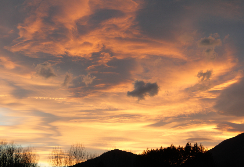Ciel de feu