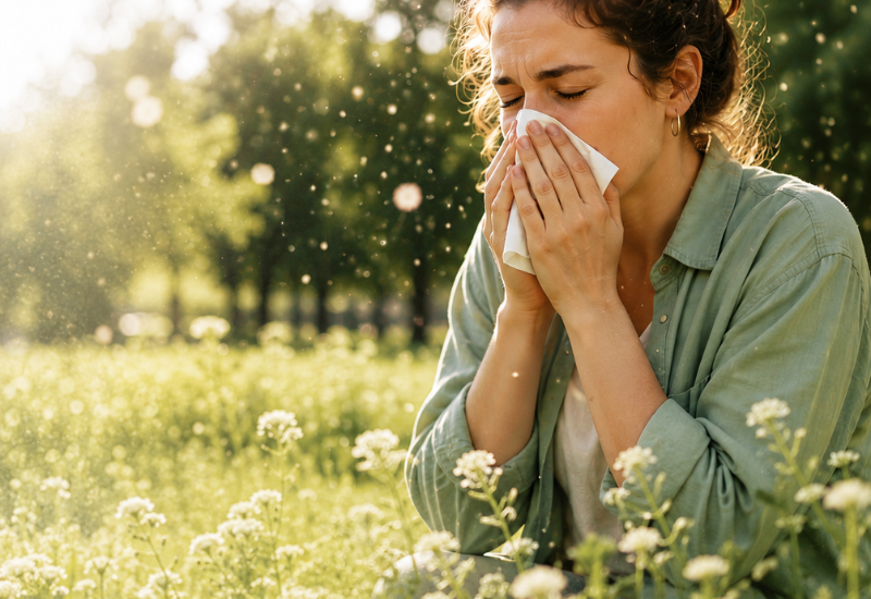 Pollen et pollution de l'air 