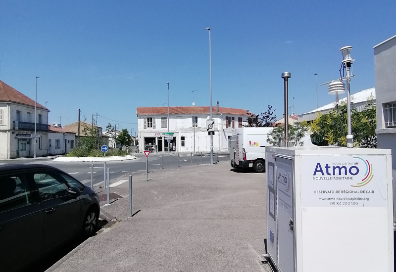 Campagne de mesure de la qualité de l'air à Rochefort (17)