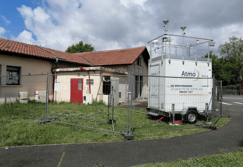 Mesure qualité de l'air à Parentis en Born (40)