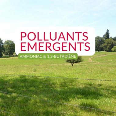 Polluants émergents : ammoniac et 1,3-butadiène