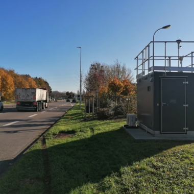 Nouvelle station de mesure fixe de la qualité de l'air à Floirac (33)