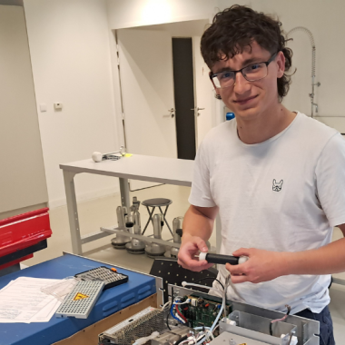 Arnaud Sanchez, technicien de la qualité de l'air