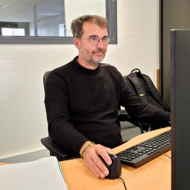 Régis Piet, responsable du service SI 
