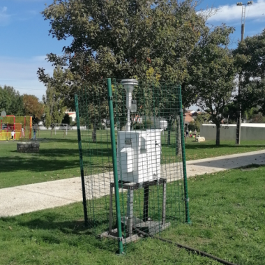 Préleveur de Pesticides dans l'air installé à L'Houmeau (17)